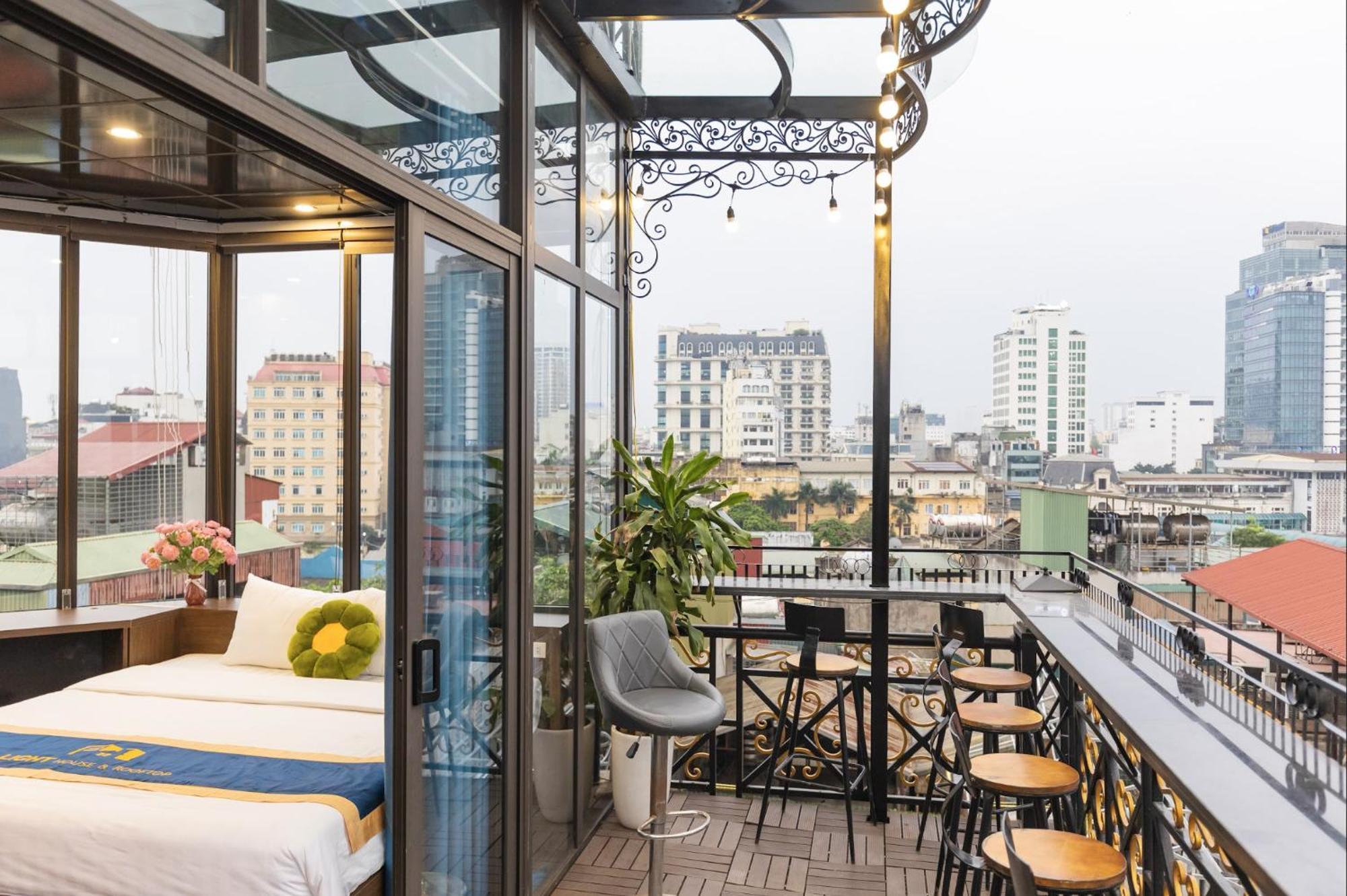Light House & Rooftop Hanoi Exteriör bild